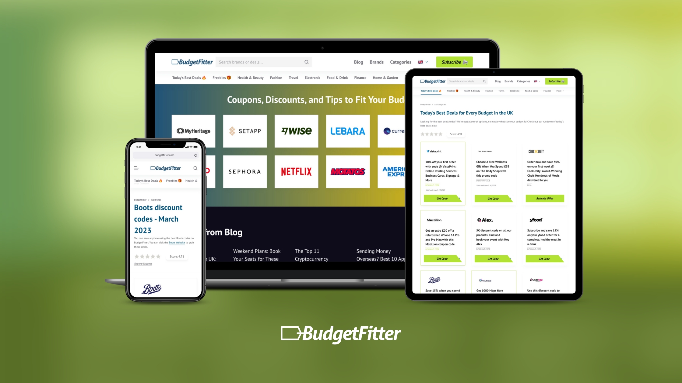 FozDigital Portfolio BudgetFitter