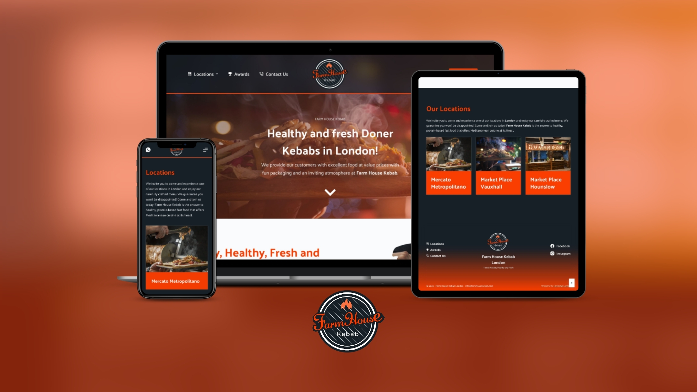 FozDigital Portfolio Farm House Kebab