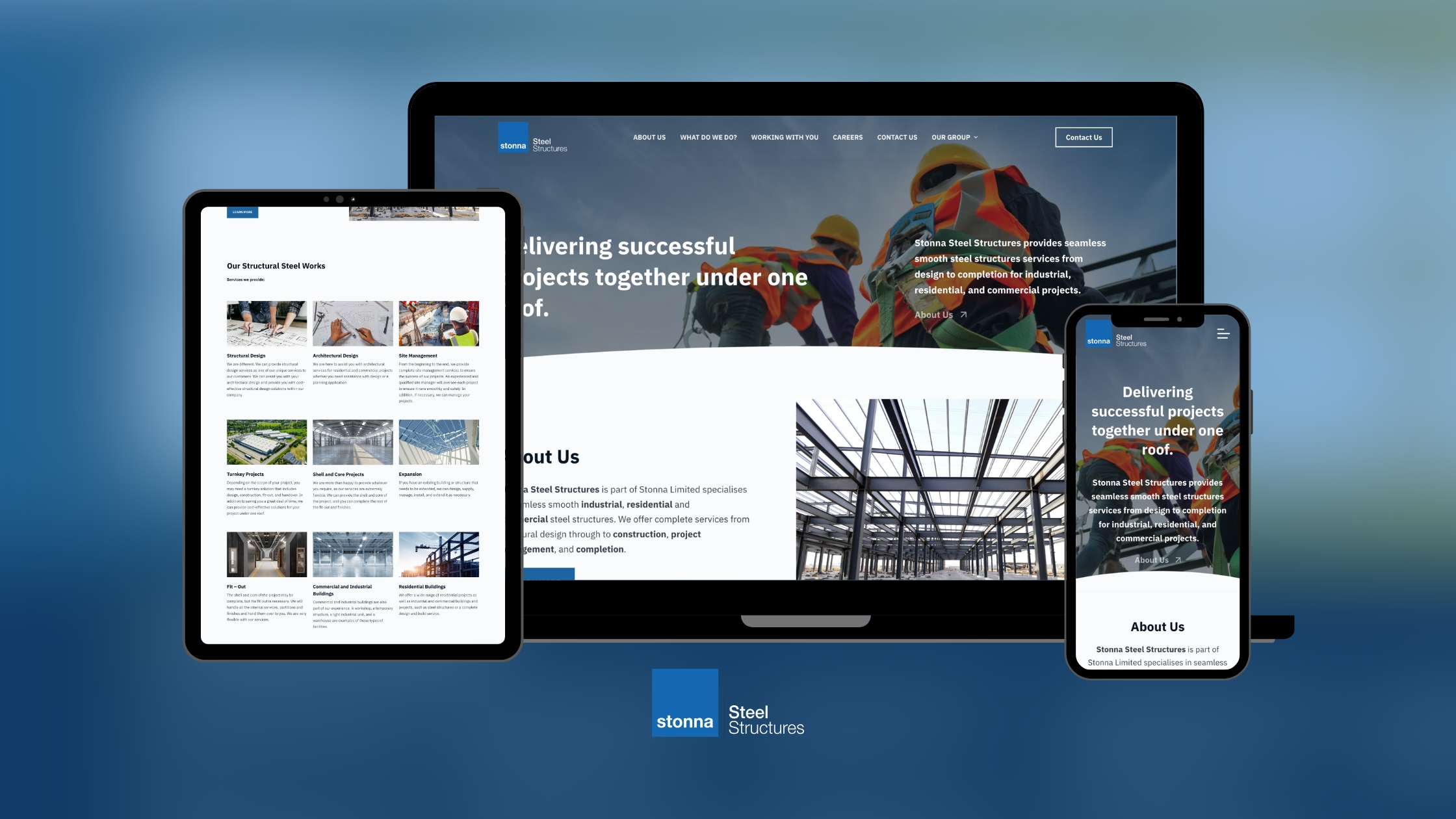 FozDigital Portfolio Stonna Steel Structures