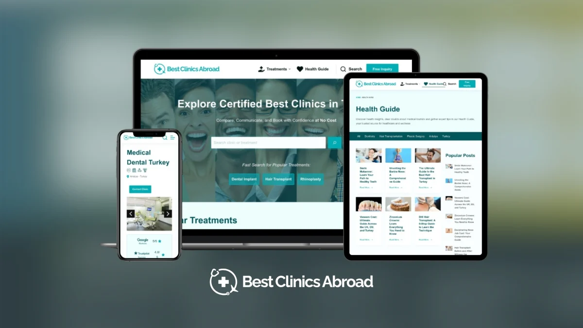 FozDigital Portfolio Best Clinics Abroad • FozDigital London