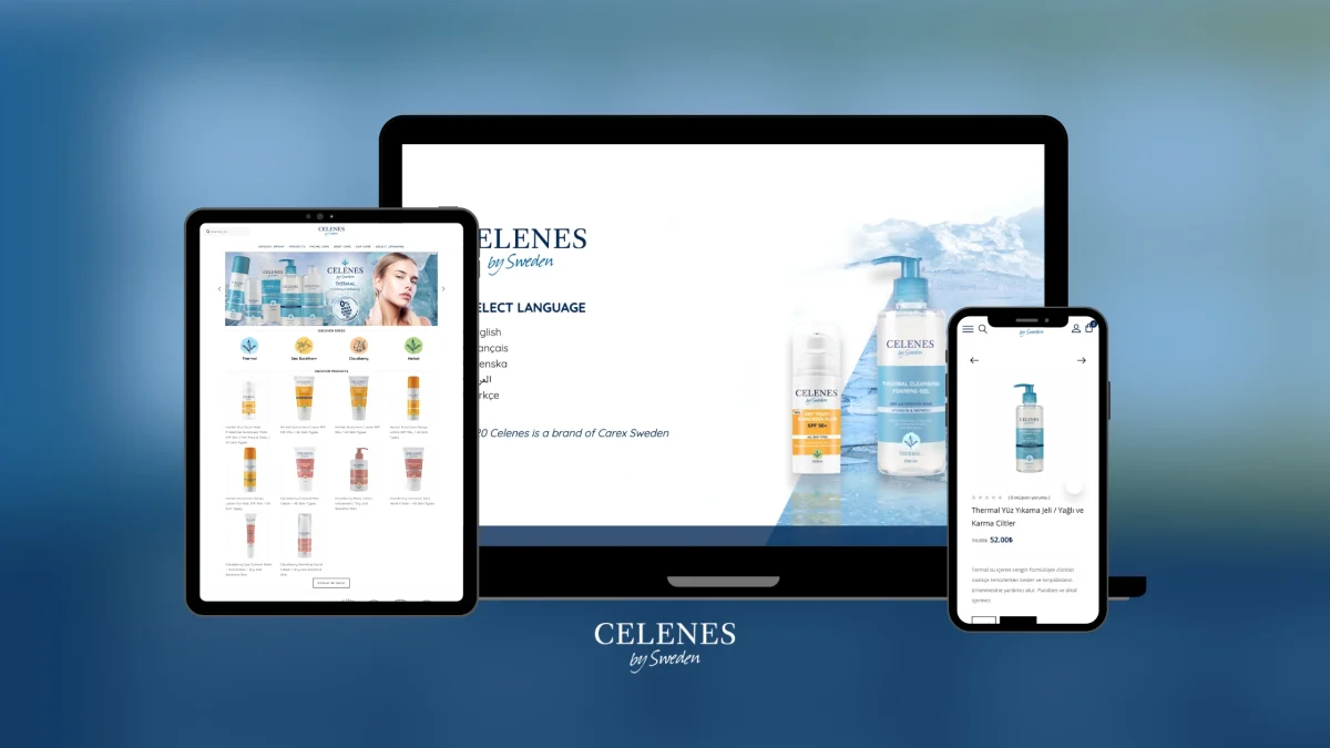 FozDigital Portfolio Celenes • FozDigital London