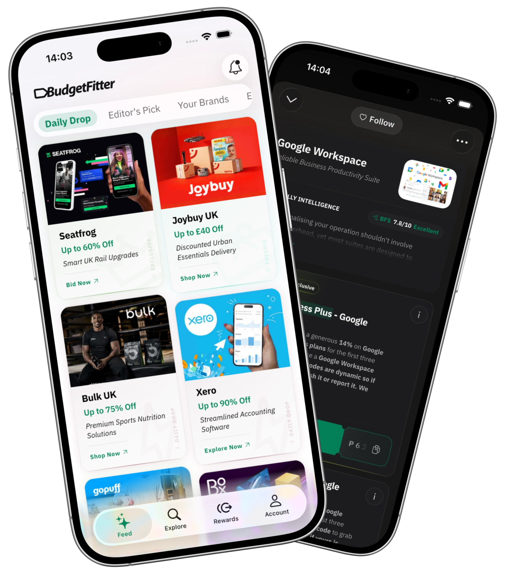 BudgetFitter Flutter 3 Cross-Platform Mobile Applications on Official Apple iPhone Pro